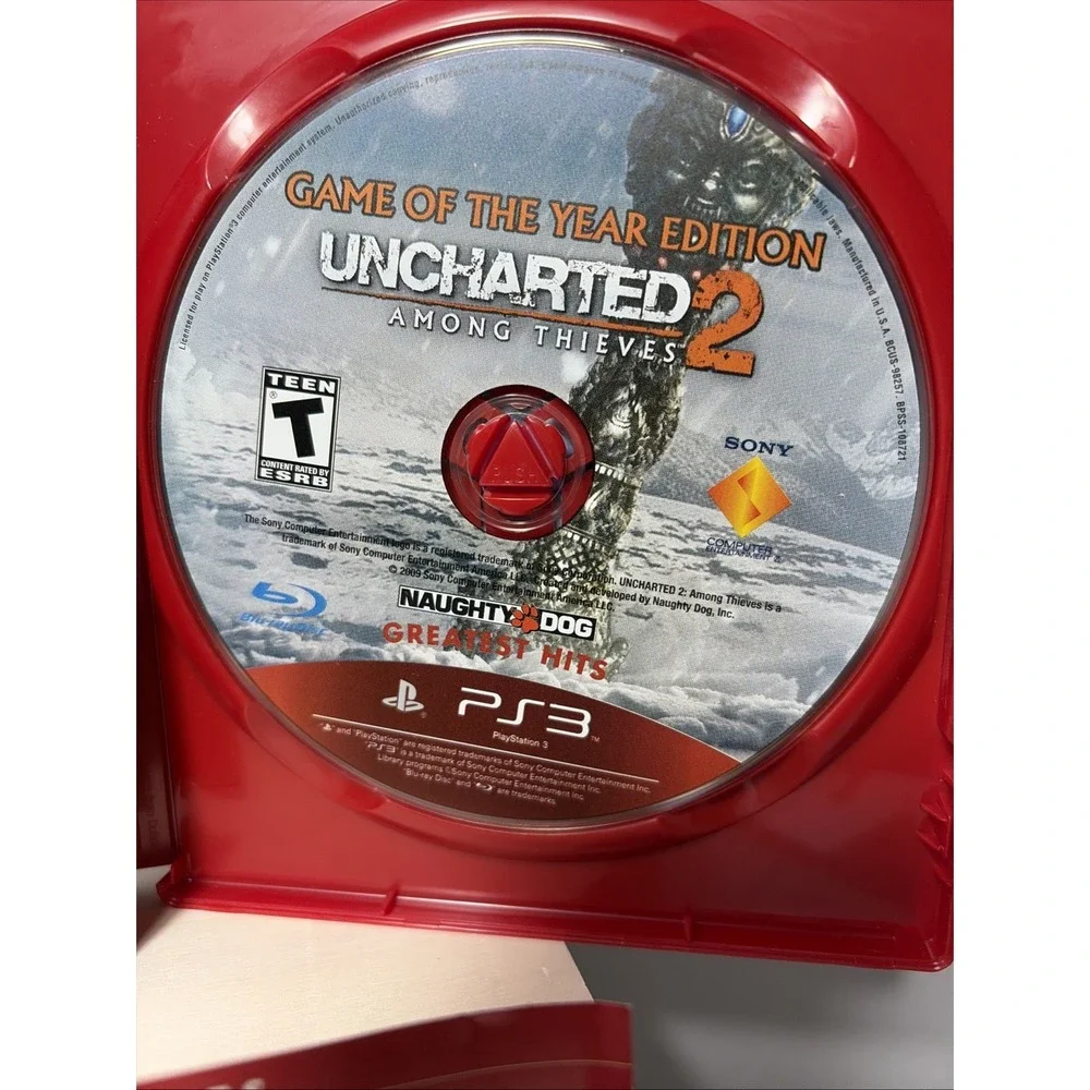 Uncharted Drake's Deception & Among Thieves  (Not For Resale) - PlayStation 3